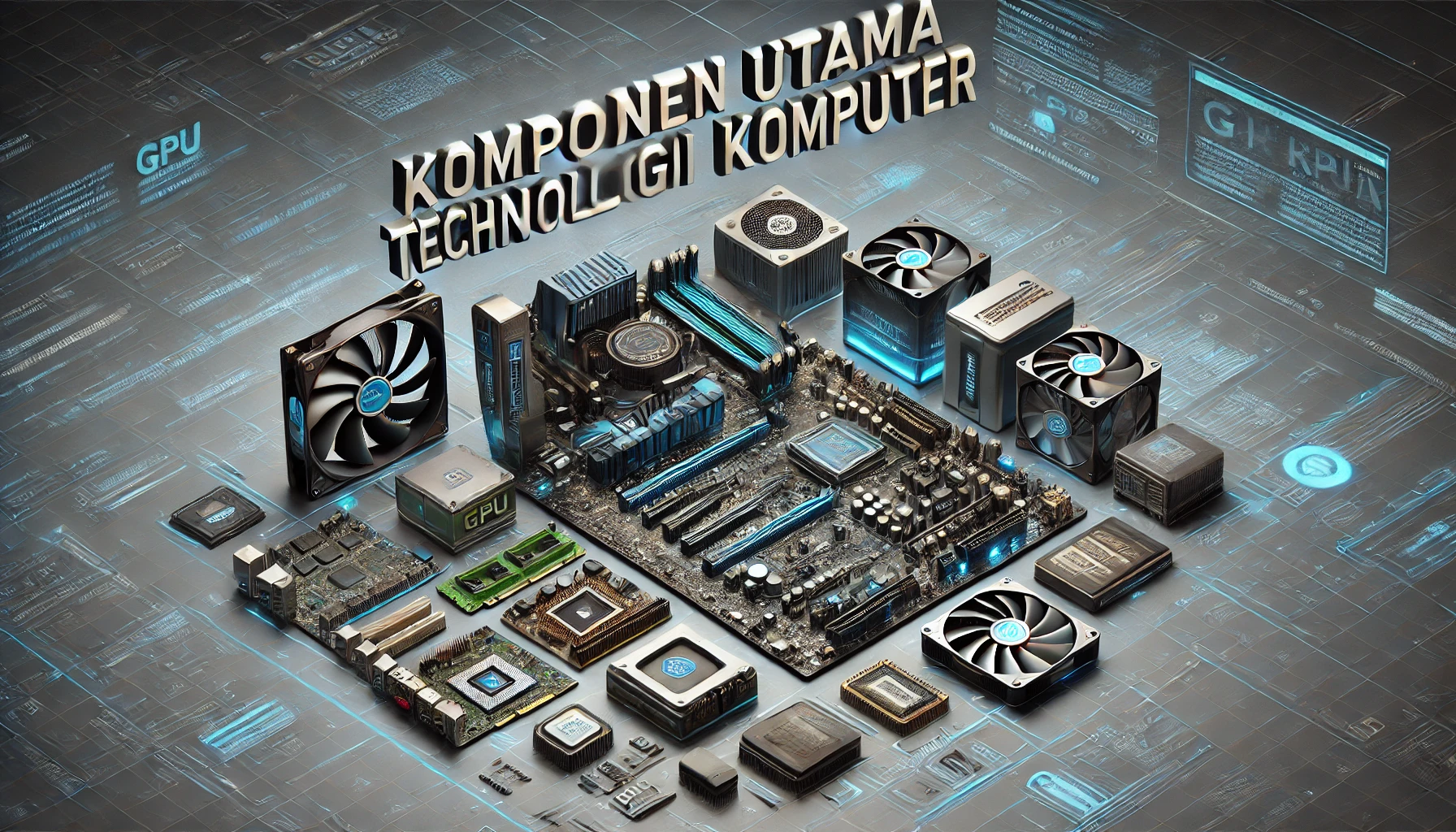 Komponen Utama Teknologi Komputer