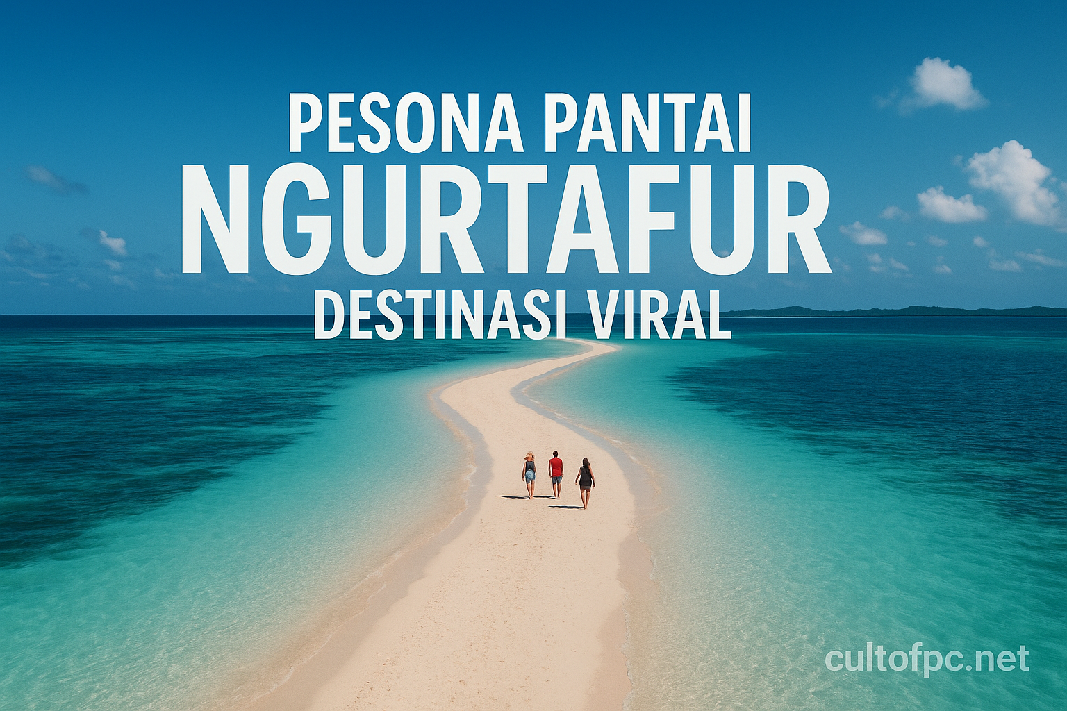 Pesona Pantai Ngurtafur Destinasi Viral
