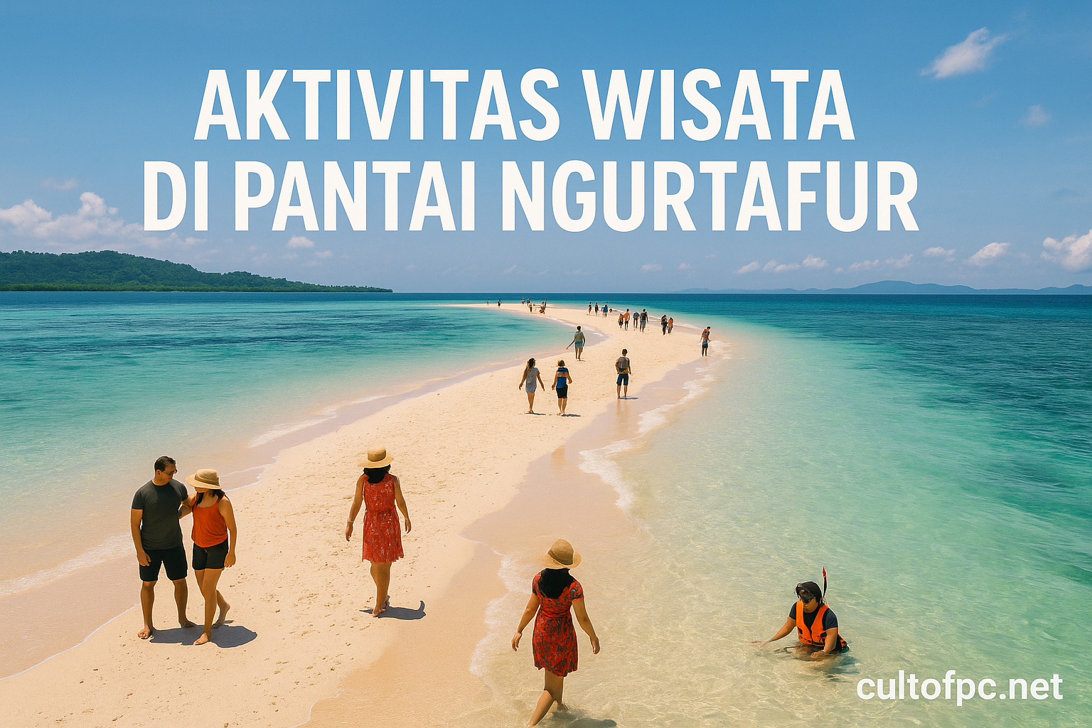 Aktivitas Wisata di Pantai Ngurtafur