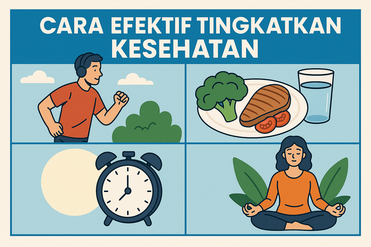 Cara Efektif Tingkatkan Kesehatan