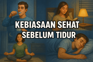 Kebiasaan Sehat Sebelum Tidur