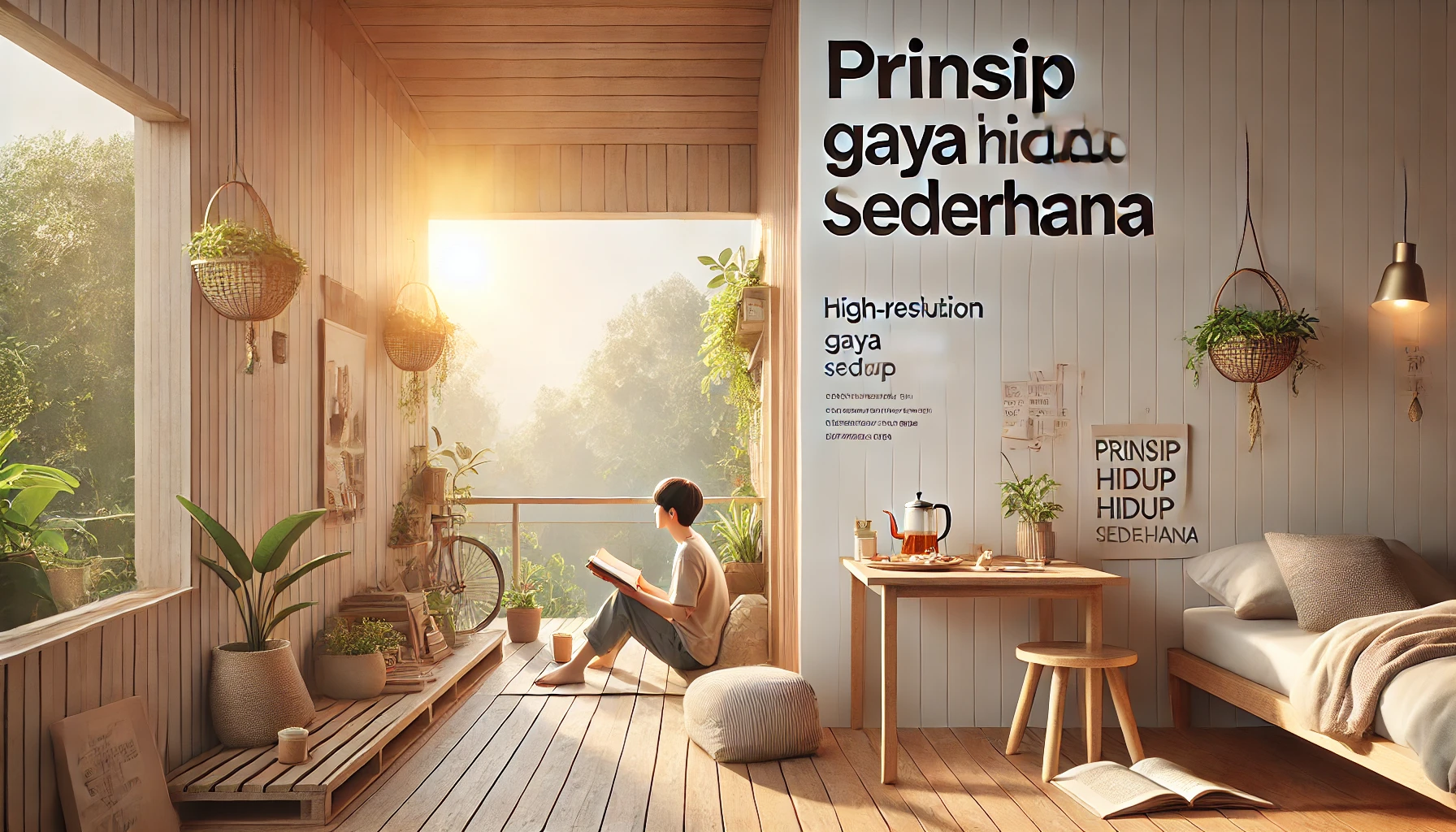 Prinsip Gaya Hidup Sederhana