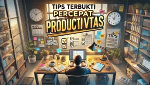 Tips Terbukti Percepat Produktivitas