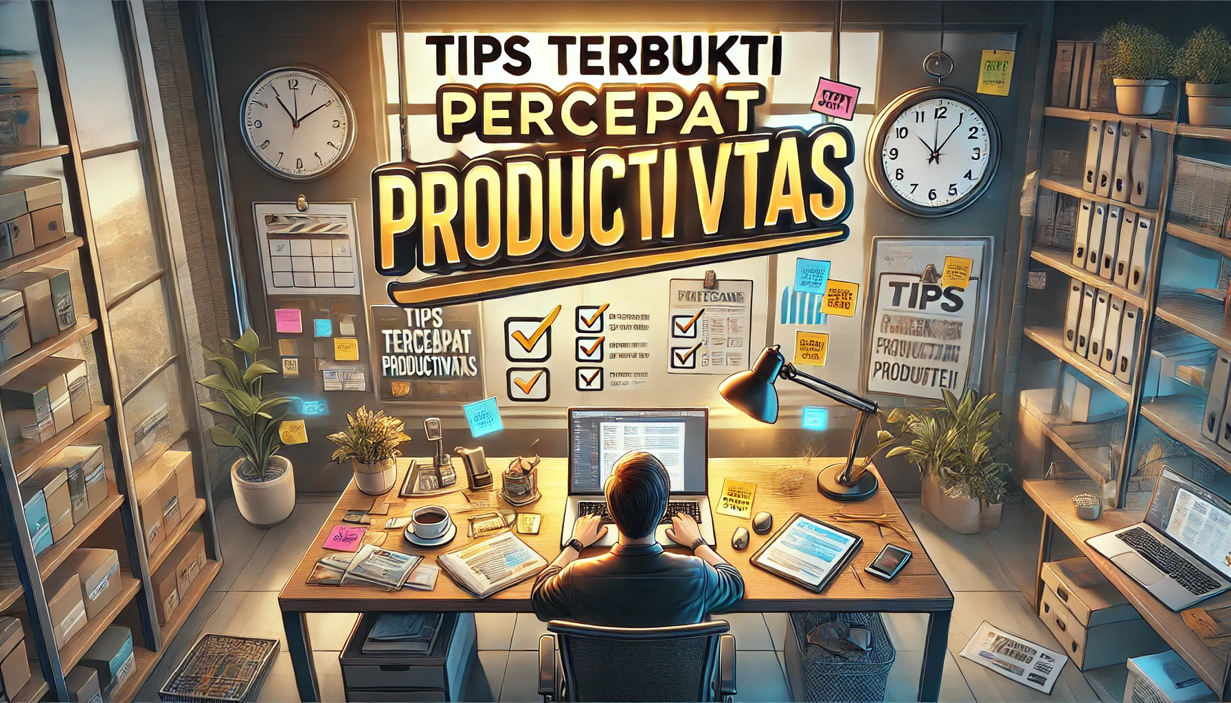 Tips Terbukti Percepat Produktivitas