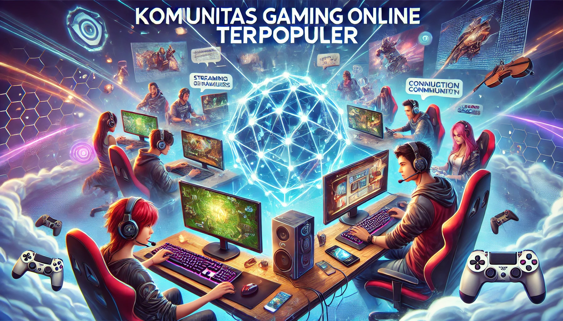 Komunitas Gaming Online Terpopuler
