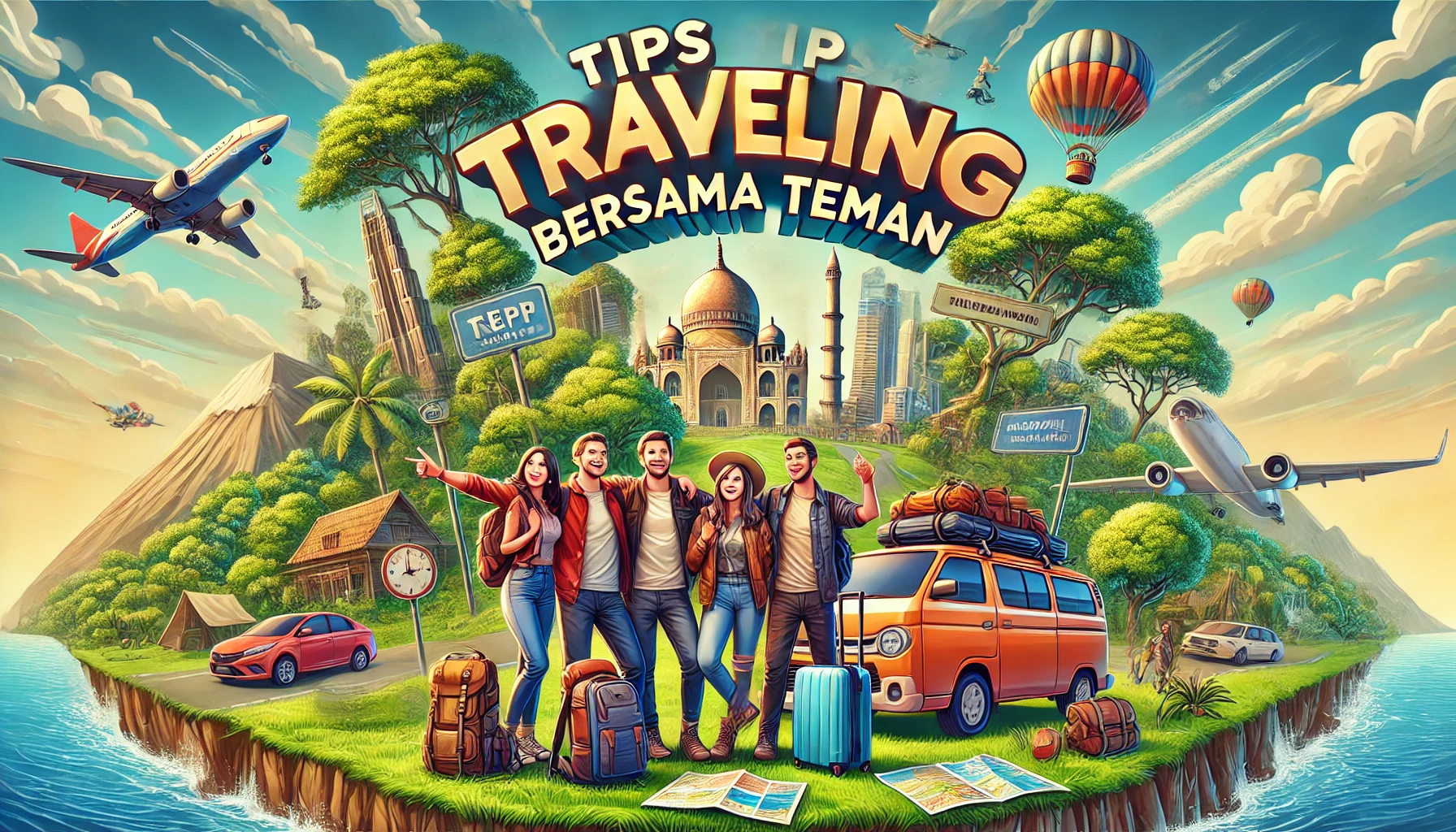 Tips Traveling Bersama Teman