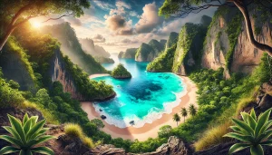 Pantai Tersembunyi Spektakuler Terindah