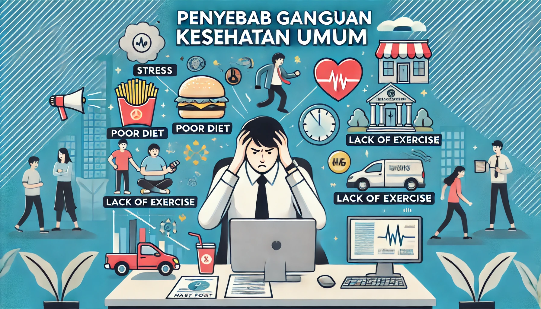 Penyebab Gangguan Kesehatan Umum