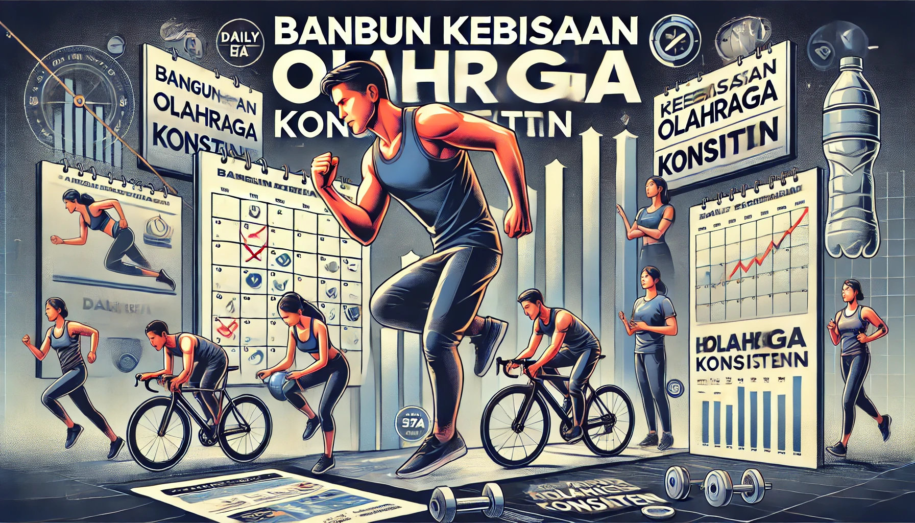 Bangun Kebiasaan Olahraga Konsisten