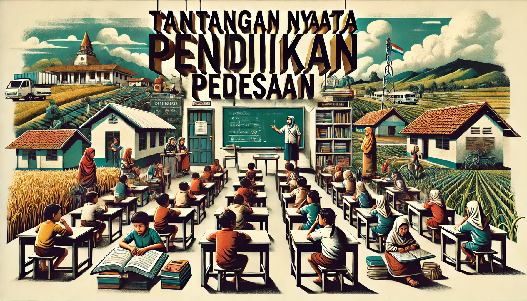 Tantangan Nyata Pendidikan Pedesaan