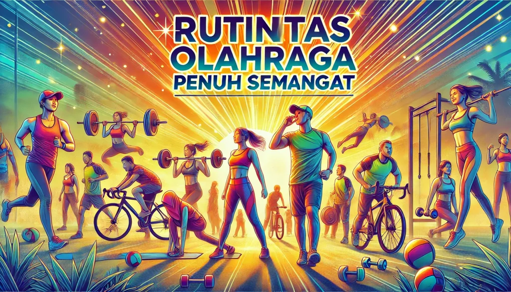Rutinitas Olahraga Penuh Semangat