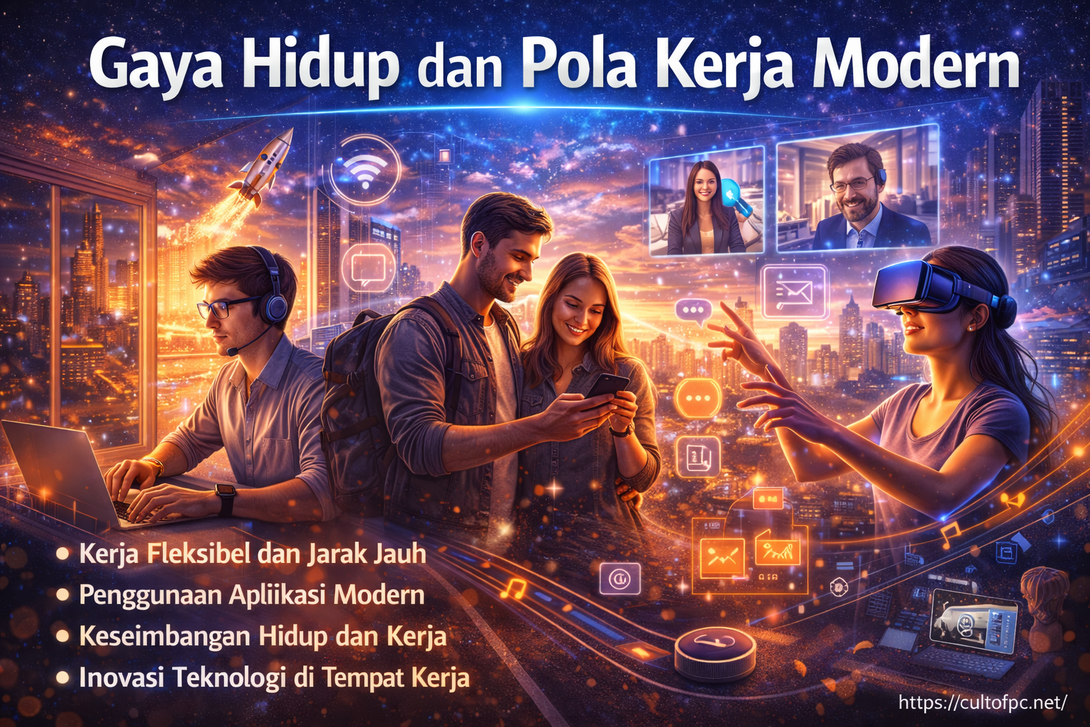 Gaya Hidup dan Pola Kerja Modern