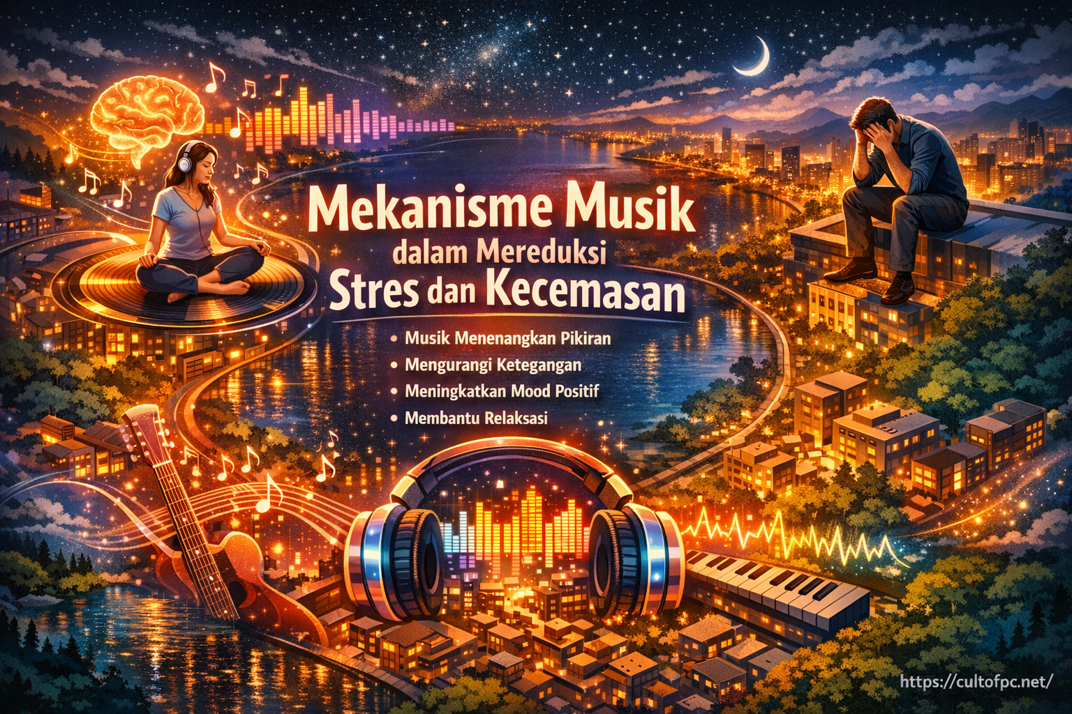 Mekanisme Musik dalam Mereduksi Stres dan Kecemasan