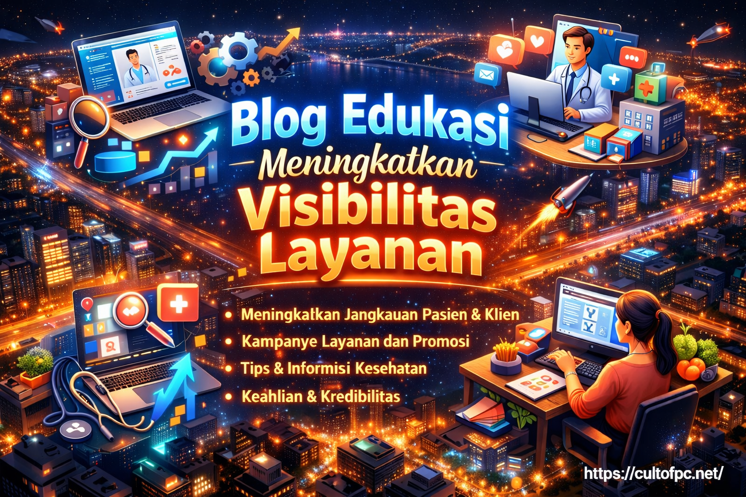 Blog Edukasi Meningkatkan Visibilitas Layanan