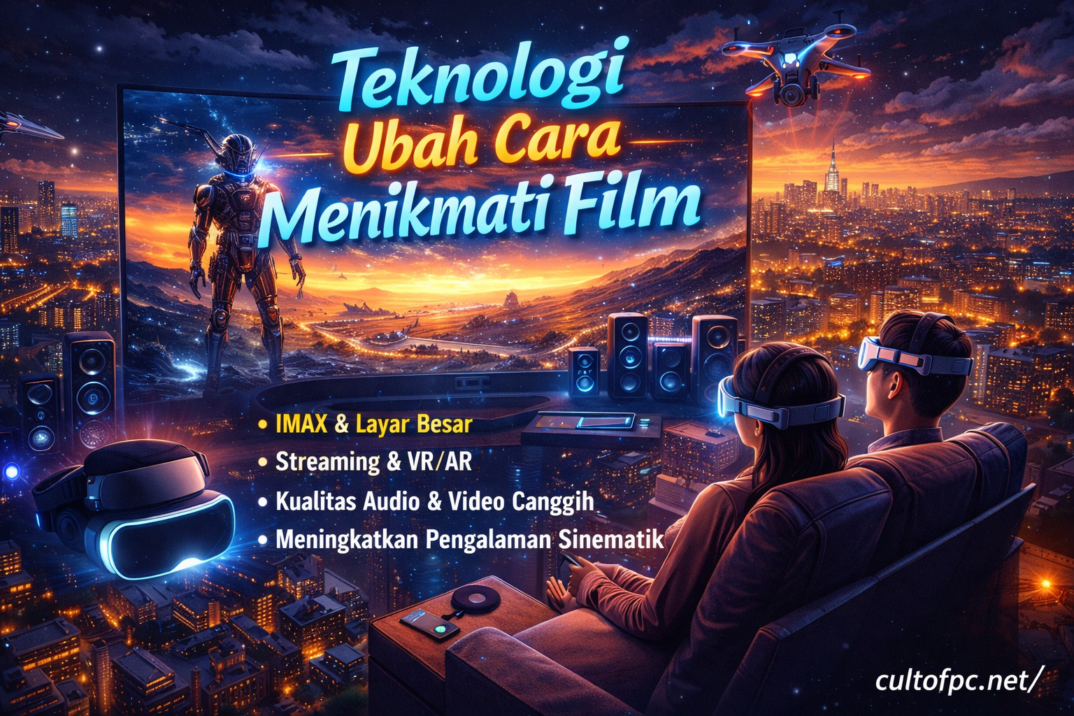Teknologi Ubah Cara Menikmati Film
