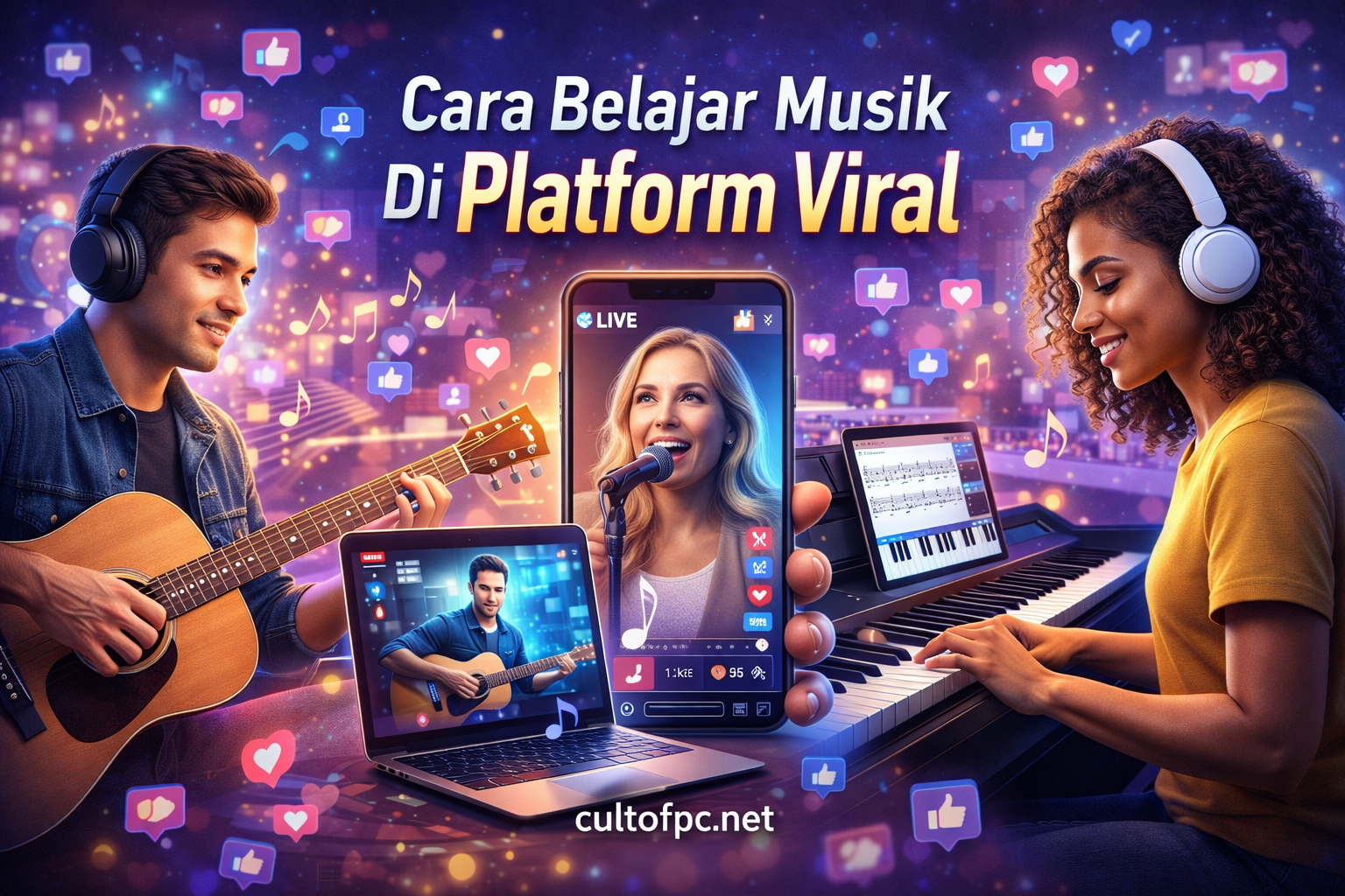 Cara Belajar Musik Di Platform Viral