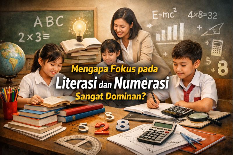 Mengapa Fokus pada Literasi dan Numerasi Sangat Dominan?