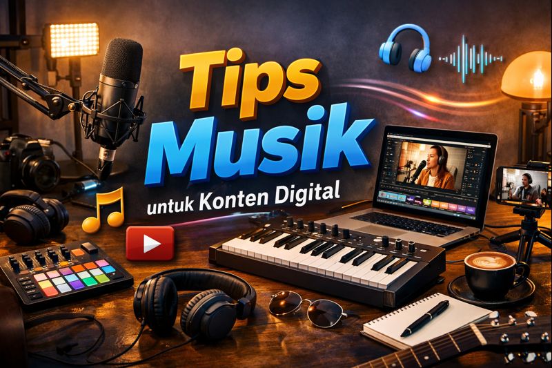 Tips Musik untuk Konten Digital