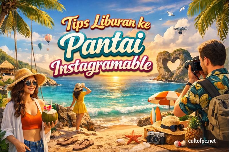 Tips Liburan ke Pantai Instagramable