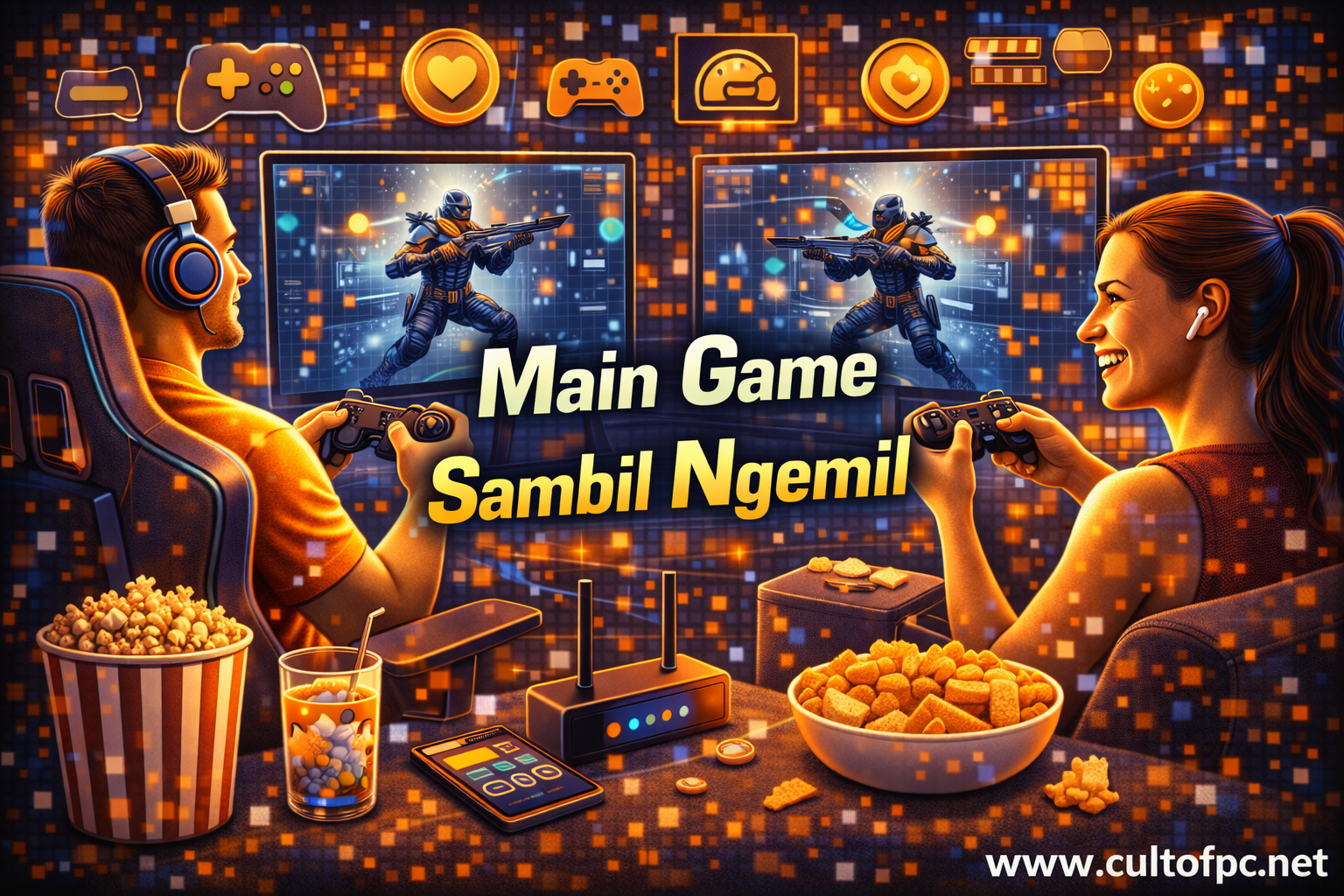 Main Game Sambil Ngemil