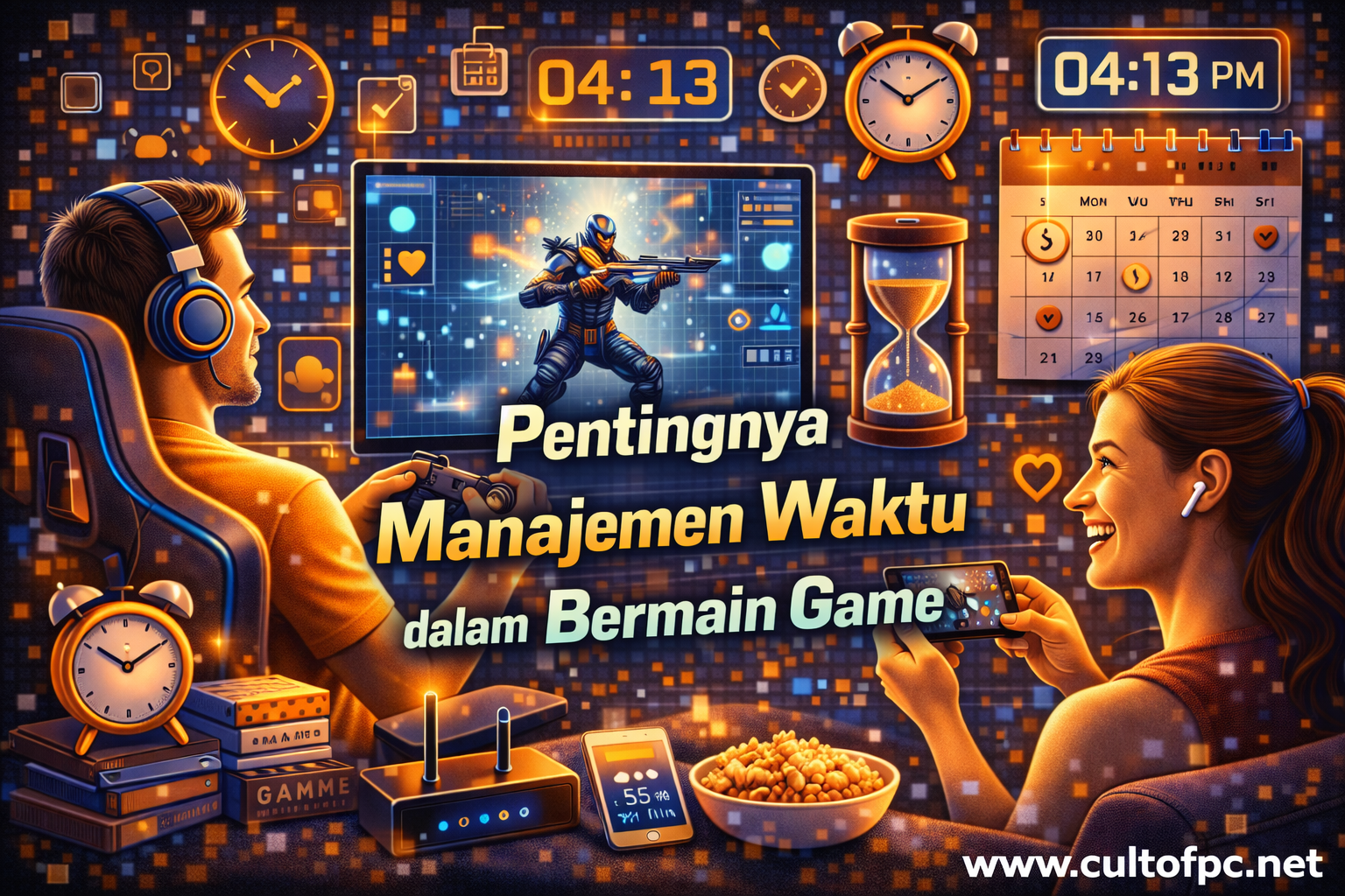 Pentingnya Manajemen Waktu dalam Bermain Game