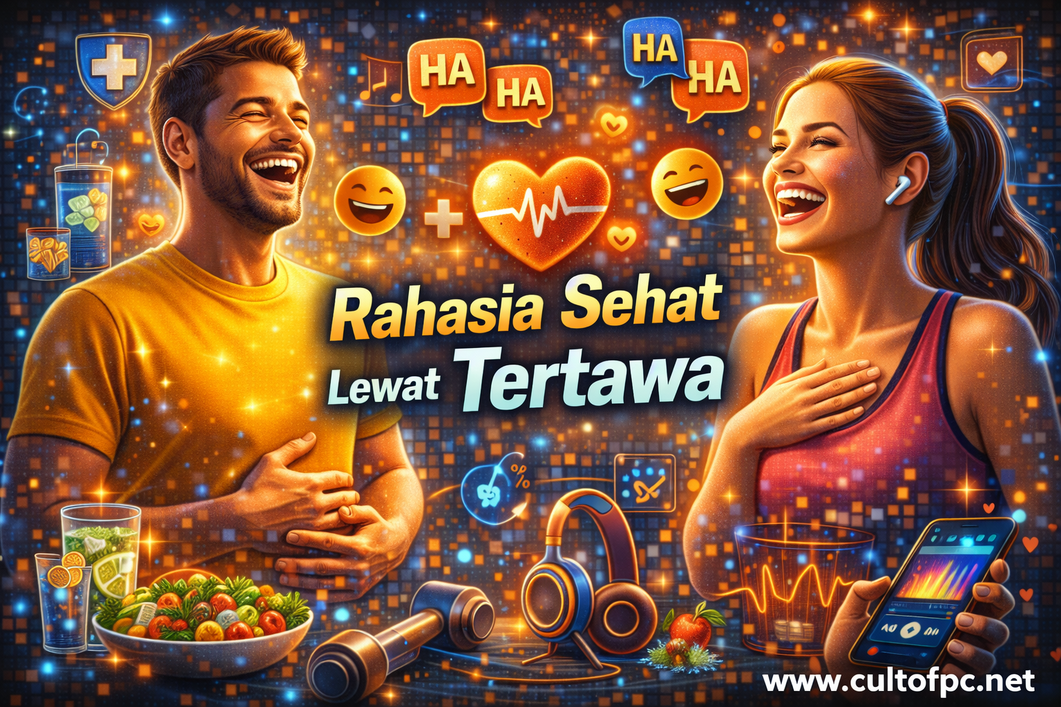 Rahasia Sehat Lewat Tertawa