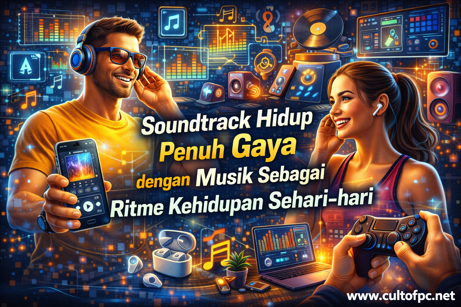 Soundtrack Hidup Penuh Gaya dengan Musik Sebagai Ritme Kehidupan Sehari-hari