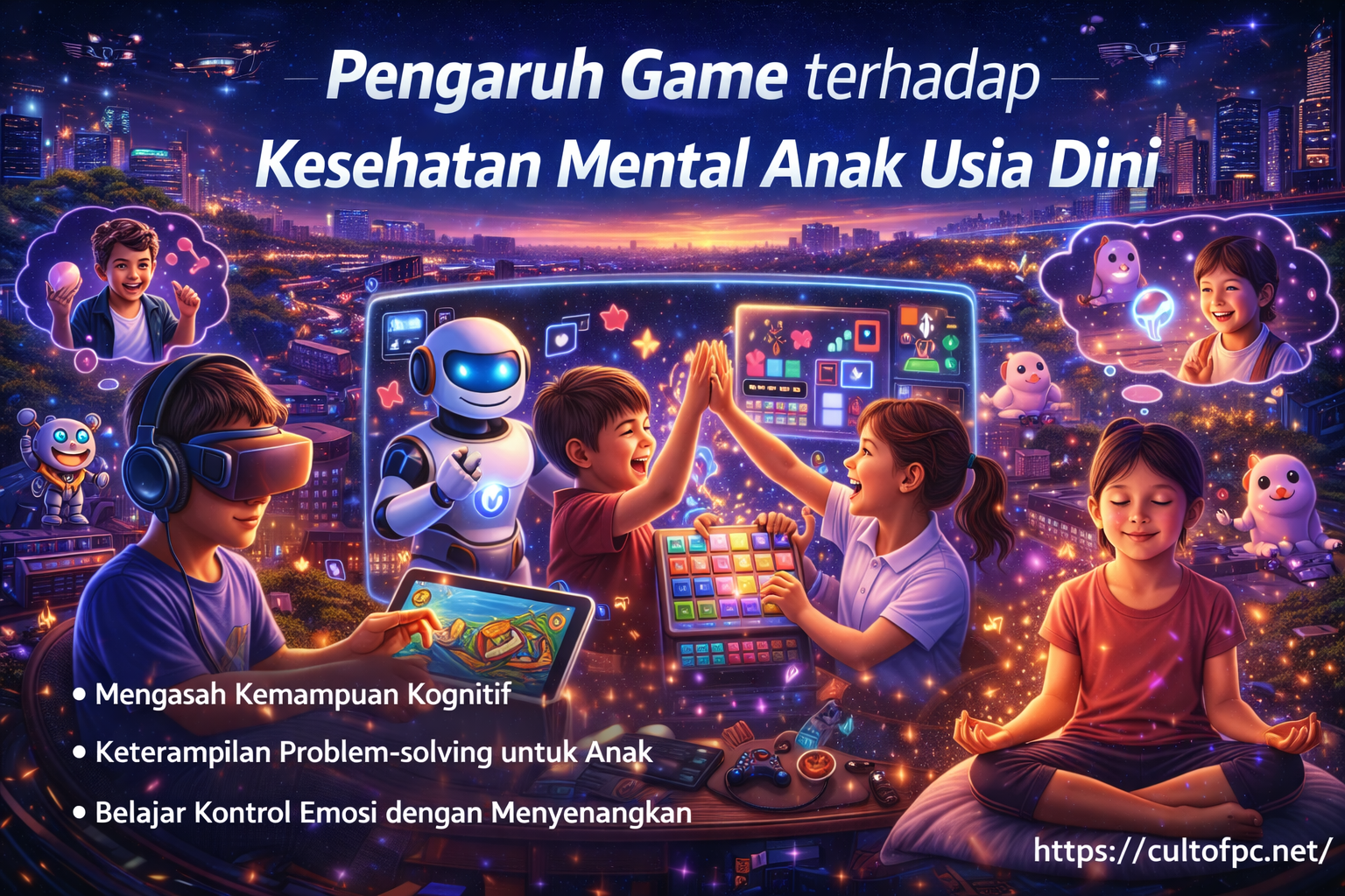 Pengaruh Game terhadap Kesehatan Mental Anak Usia Dini