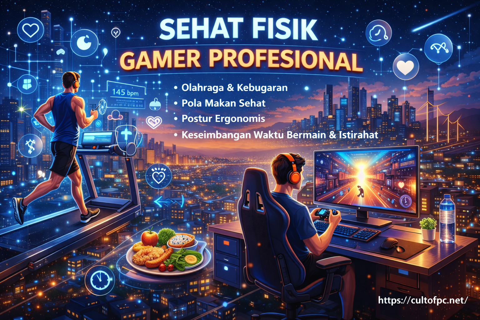 Sehat Fisik Gamer Profesional