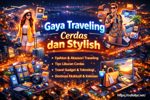 Gaya Traveling Cerdas dan Stylish