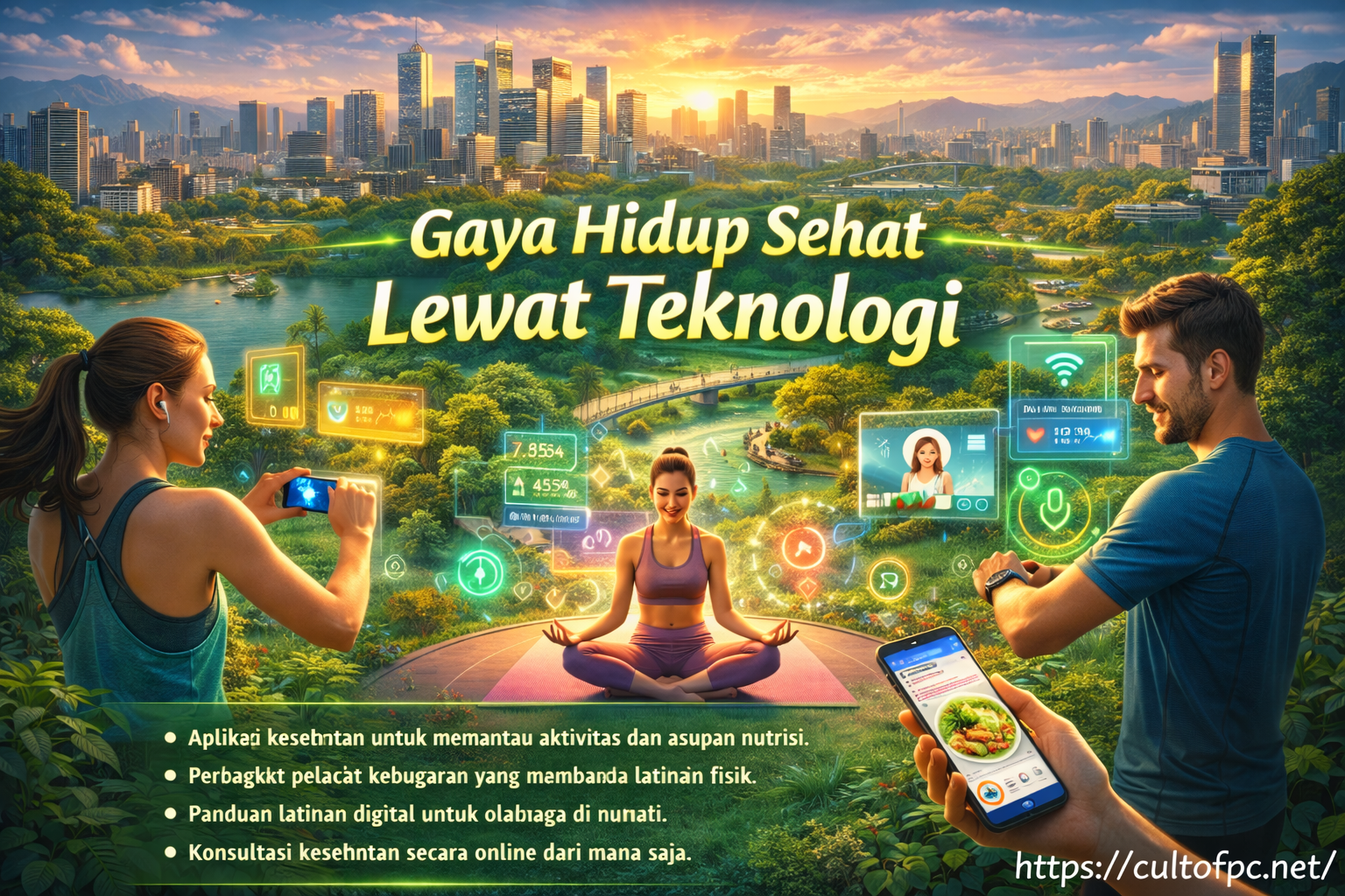 Gaya Hidup Sehat Lewat Teknologi