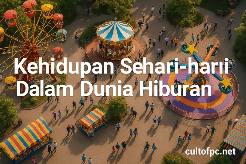Kehidupan Sehari-hari Dalam Dunia Hiburan