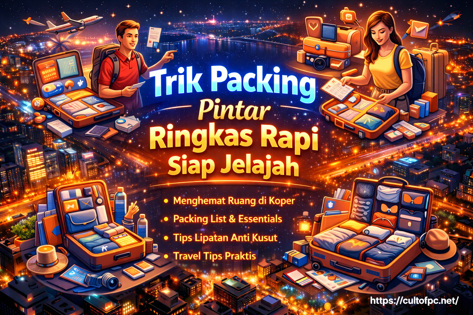 Trik Packing Pintar Ringkas Rapi Siap Jelajah