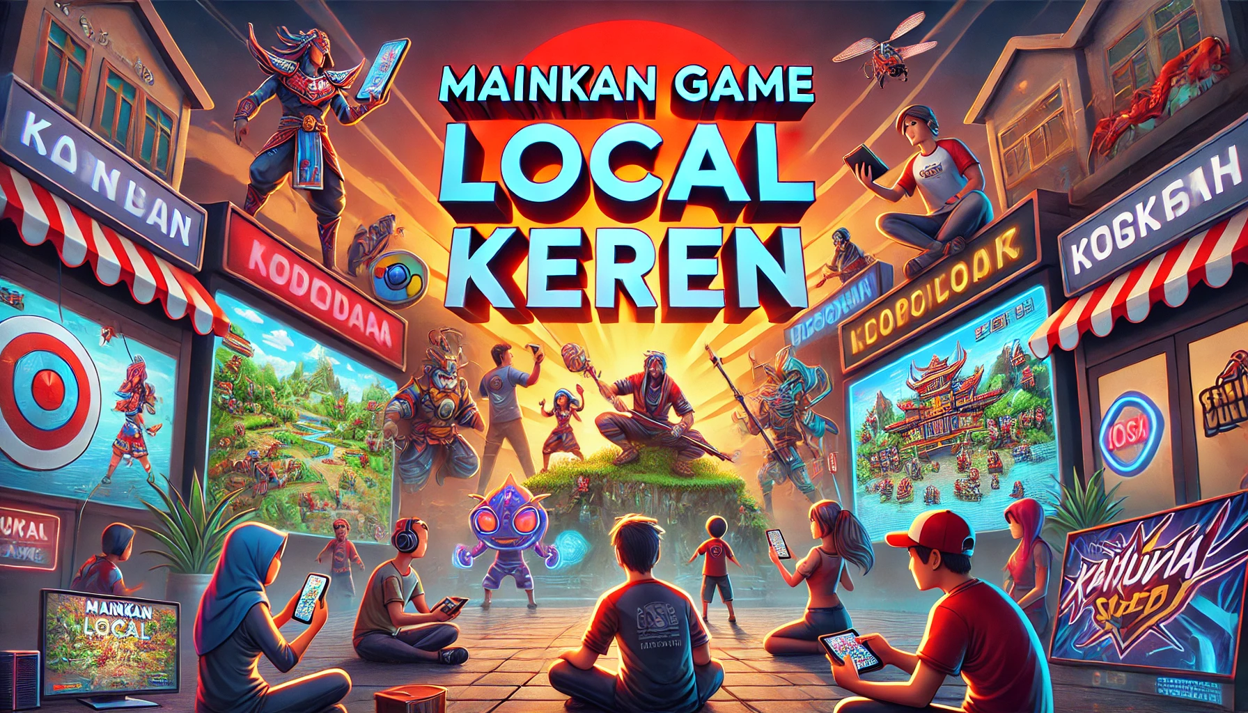 Mainkan Game Lokal Keren