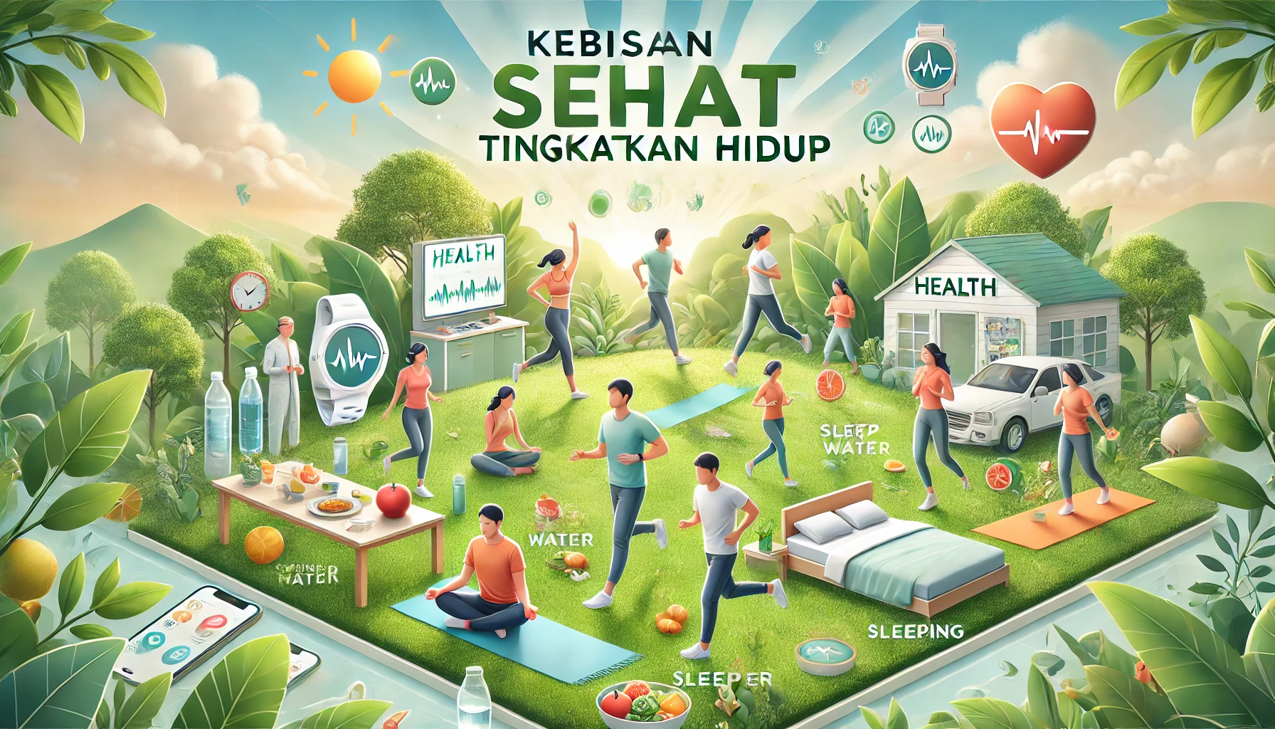 Kebiasaan Sehat Tingkatkan Hidup