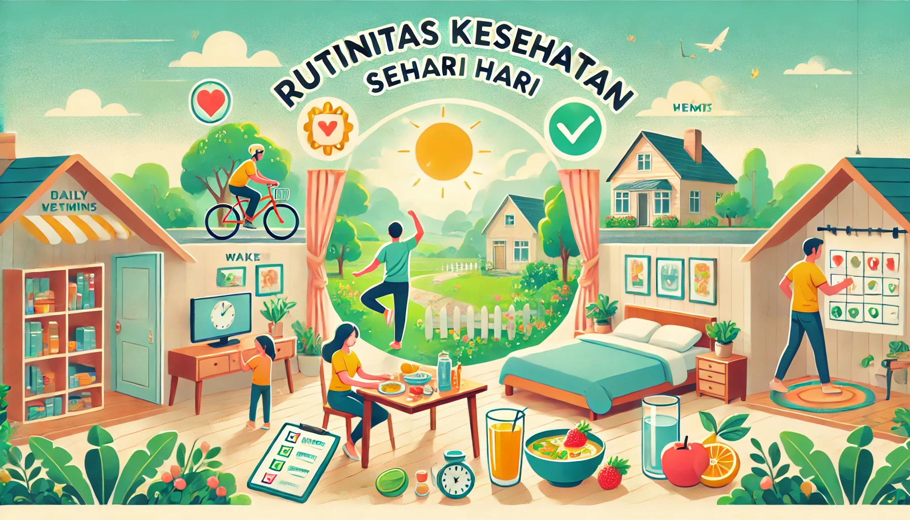 Rutinitas Kesehatan Sehari Hari